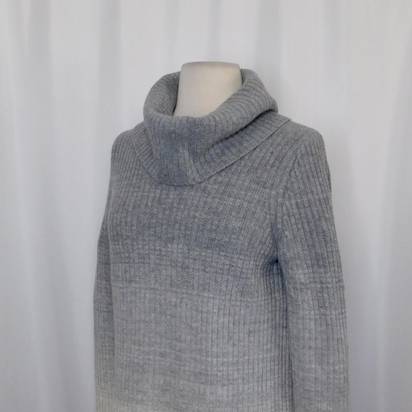 Women’s THEORY Madalina Ombré Charmant Turtleneck Sweater Wool Cashmere Small - Picture 6 of 11